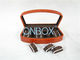 Brown High Gloss Wooden Watch Collection Case With Luxury Adjustable Pillows