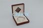 Handicraft Wooden Jewelry Packaging Boxes Vintage Coin Gift Box For Women / Men