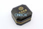 Octagon Shape Luxury Packaging Boxes With Hight Light  , LED Jewelry Box For Single Ring