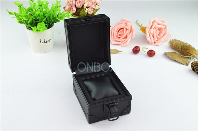 Elegant Aluminium Watch Box For Single Men 'S Watch , Metal Watches Storage Case With Lock Elegant Aluminium Watch Box For Single Men 'S Watch , Metal Watches Storage Case With Lock