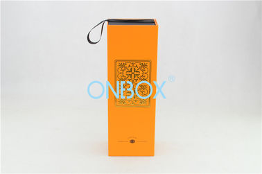 Alcohole Bottle Luxury Packaging Boxes Foldable Elegant Cardboard