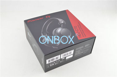 Full Color Custom Printed Cardboard Box Removable Tray For Ear Phone Set