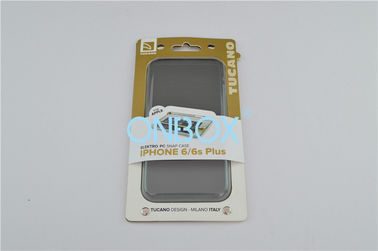 Iphone Packing Printed Gift Boxes With Thermal Form / Blister Window / Hanger Hole