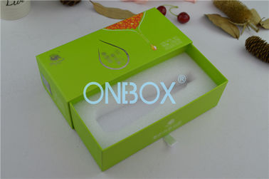 Cardboard Printed Drawer Box W/ Puller , Custom Insert Cardboard Gift Boxes