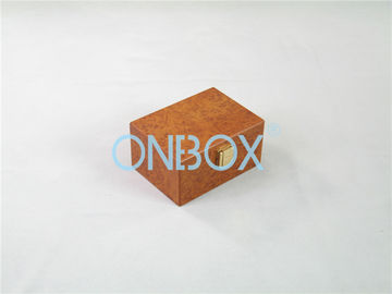 Matt Finish Painting Wooden Boxes Metal Lock For Watch / Jewelry / Gift