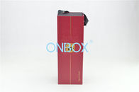 Alcohol Wine Storage Boxes Cardboard Biodegradable Emboss Logo