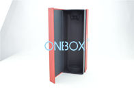 Elegant Wine Recycled Cardboard Boxes Blister Form Insert Magnet Closure