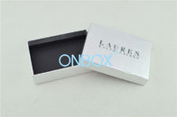 Packer Luxury Packaging Boxes Shinning Silver Specialty Paper Custom