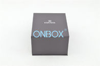 Personalised Black Watch Packaging Box For Men 110 x 130 x 75 mm
