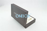 Luxury MDF Wrist Watch Case With Grained Paper And Gift Set Collection Insert ​​