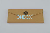 Foldable luxury cardboard boxes For Eye Glasses , Customized Logo Printing
