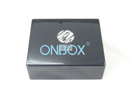Logo Printed Personalized Painting Wooden Boxes For Stationery Pen Gift Set Packing