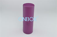 Retail Purple PU Cosmetic Packaging Boxes Snap Buckle Closure Non Toxic Materials