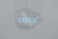Tube Shape Transparent PVC Bag For Gifts / Cosmetic / Daily Supplies / Make - up