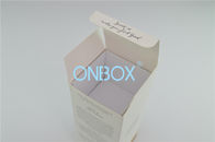 Fragrant / Perfume Bottles Printed Gift Boxes With White Rigid Cardboard Insert