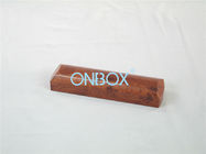 Tube Vintage Wooden Jewelry Boxes For Girls Necklace , Bespoke Retail Packaging Boxes