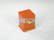 High Gloss Perfume Packaging Box Recycled Wooden With Metal Lock