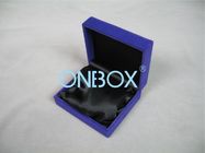 Jewelry Plastic Custom Retail Gift Boxes Insert Suede Fabric