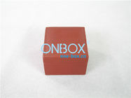 Genuine Leather Jewelry Boxes For Women , Tiny Jewellery Boxes