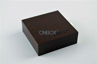 Handmade Luxury Packaging Boxes With Removable Tray W / Padding / Organizer Jewelry Box