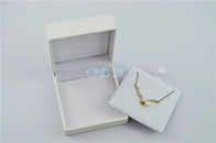 Luxury Leather Jewelry Boxes For Christmas Gift With Removable Insert Pad