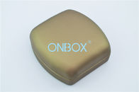 ROHS Luxury Jewellery Packaging Boxes High End Gold Color PU For Women Bangle
