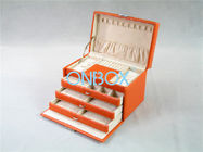 Handmade Luxury Jewelry Packaging Boxes With Collection Trays