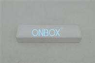 Plastic Core Cardboard Watch Boxes In White Art Paper For Bracelet