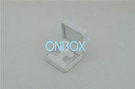 Personalized Small White Earrings Jewelry Boxes 70 x 70 x 35mm