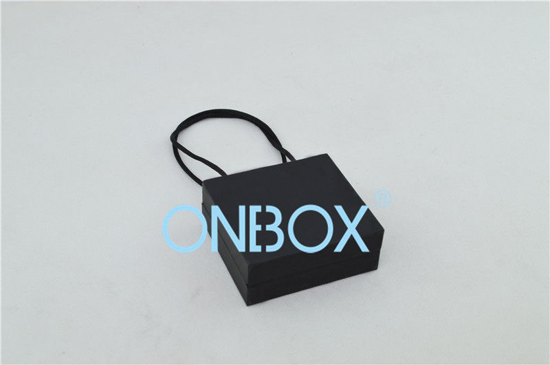 Unique Speical Jewelry Gift Box Recycled Touch Paper Handbag Shape