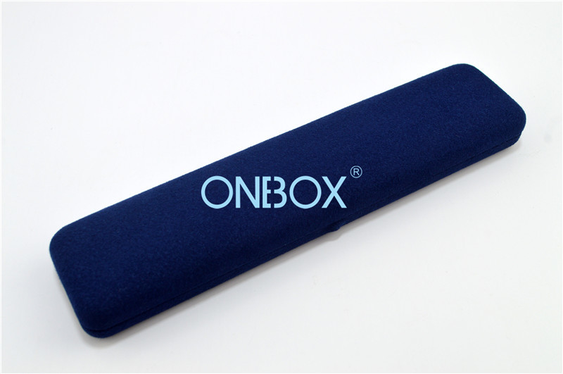 Exquisite Jewellery Box In Oblong Shape W/ Blue Velvet For Girls Bracelet In One Box Brand