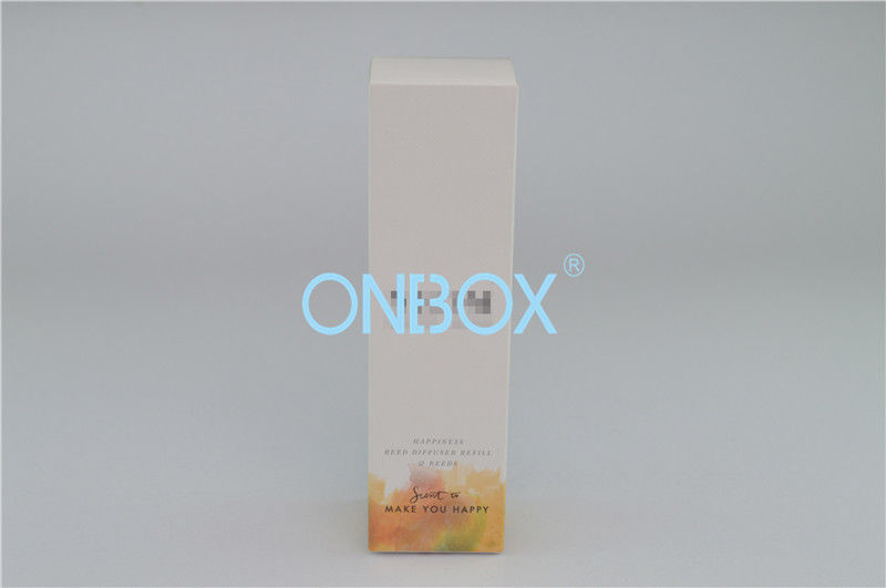 Embossing Pattern Foldable Printing Paper Boxes With White Cardboard Insert