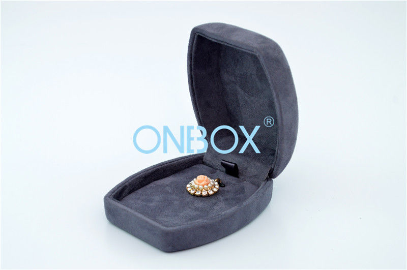 Fashion Personalized Luxury Packaging Boxes /  Suede Jewelry Box