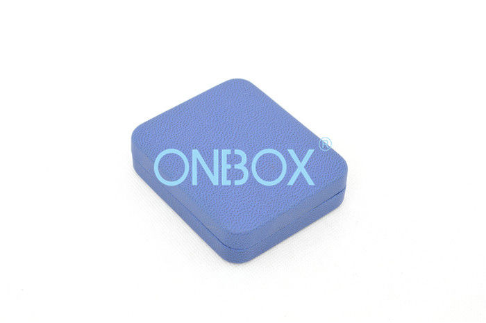 Metal Coin Display Box Wrapped With Blue PU Thermal Form Insert