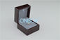 Window Display Jewellery Gift Boxes Grey Suede Inner For Big Single Finger Ring