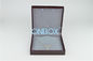 Personalized Luxury Leather Jewelry Boxes Ladies' Long Necklace Window Display Box