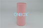 Makeup Brush Luxury Cosmetic Box Light Pink For Travel / Rigid Cardboard Tube