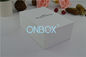 White Luxury Jewellery Packaging Boxes Set White Specialty Paper For Ring , Necklace , Earring