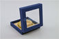 Customized Blue Tiffany Glass Jewelry Box For Women Bangle SGS EN71-3