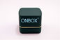 Dark Green Ring Box With Rubber Touch Finish , LED Highlight Box For Jewelry Stores