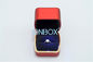 Burgundy Matte Paint Finish Lighted Packaging Box For Finger Ring